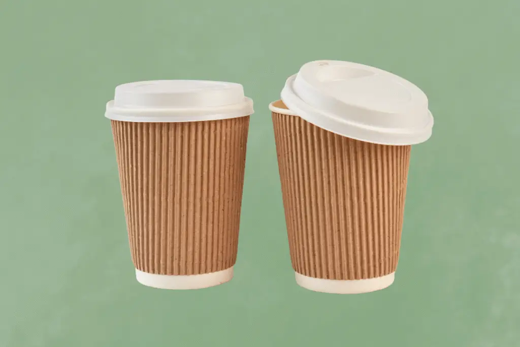 Paper cups with lid