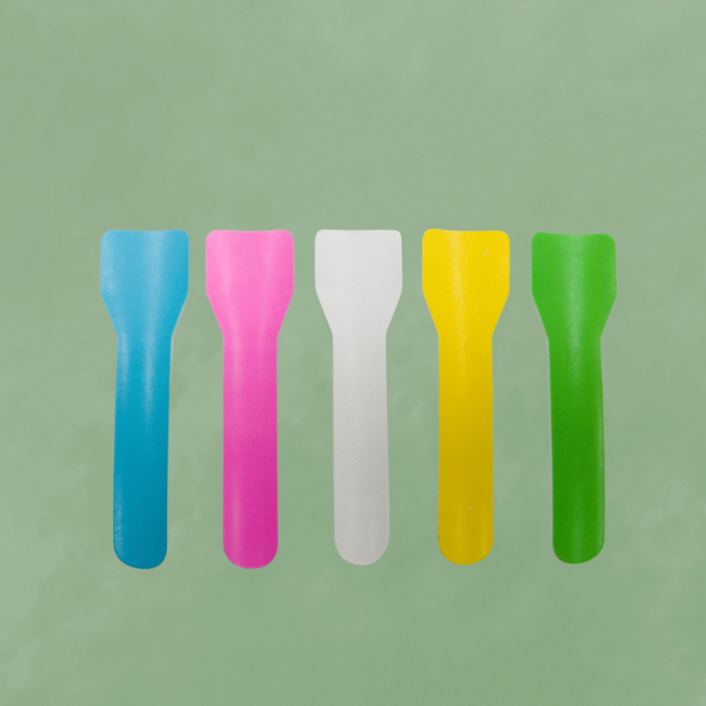 Ice-cream paper cutlery Colourful Ice-cream paper cutlery