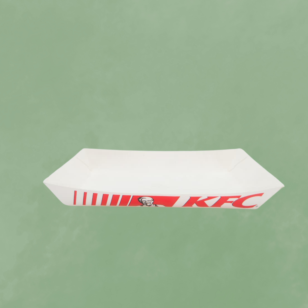 Food paper boat tray