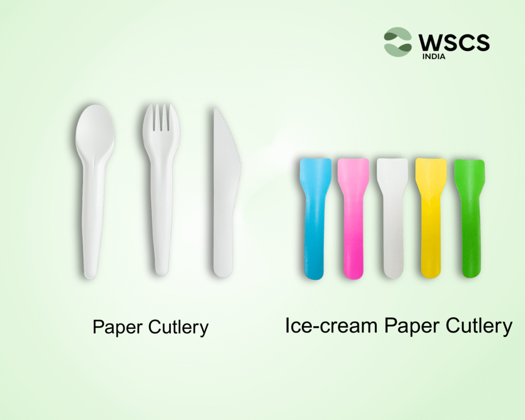 Paper cutlery types that wscs offers