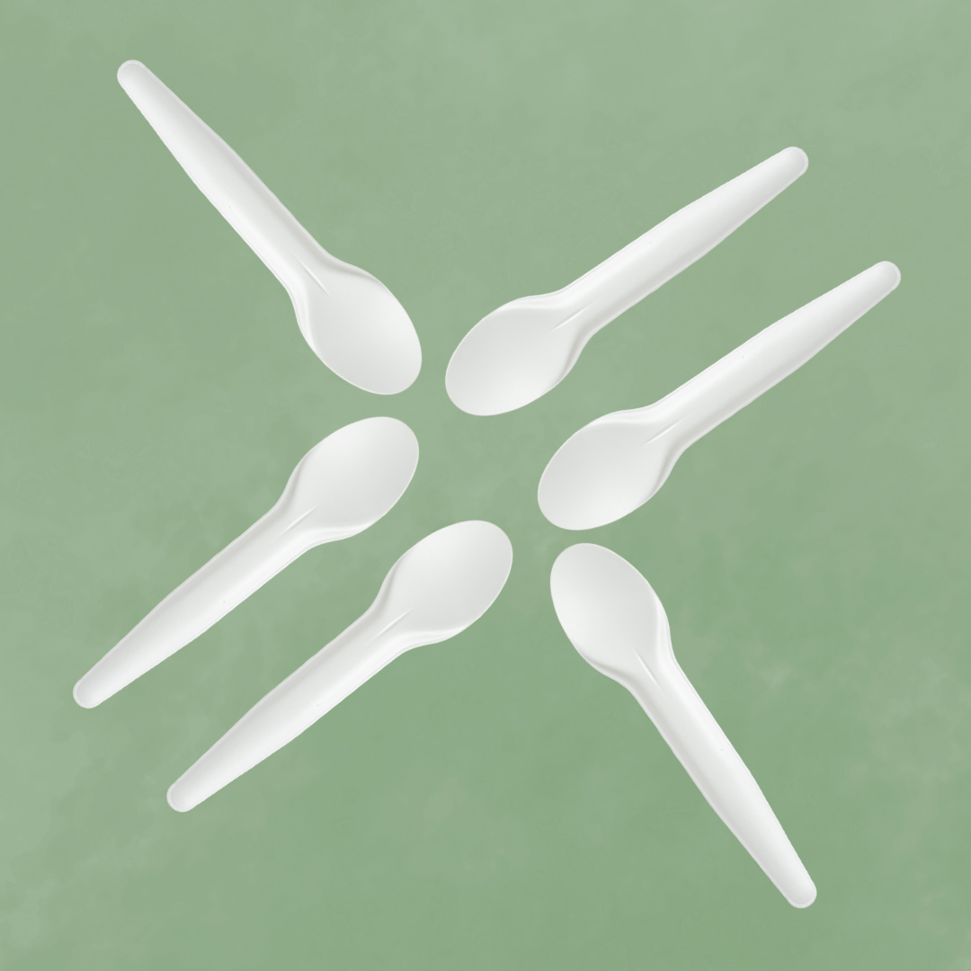 White Paper Spoon