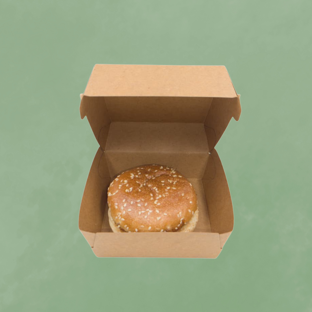 Kraft Burger Paper Box