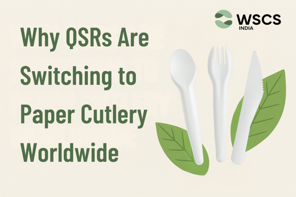 QSR are switching to paper cutlery