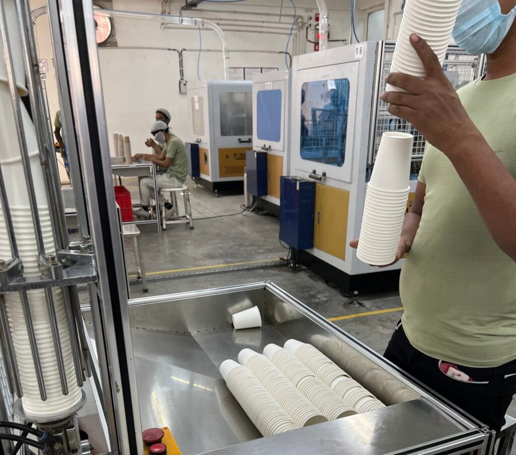 WSCS India - Paper cup manufacturing