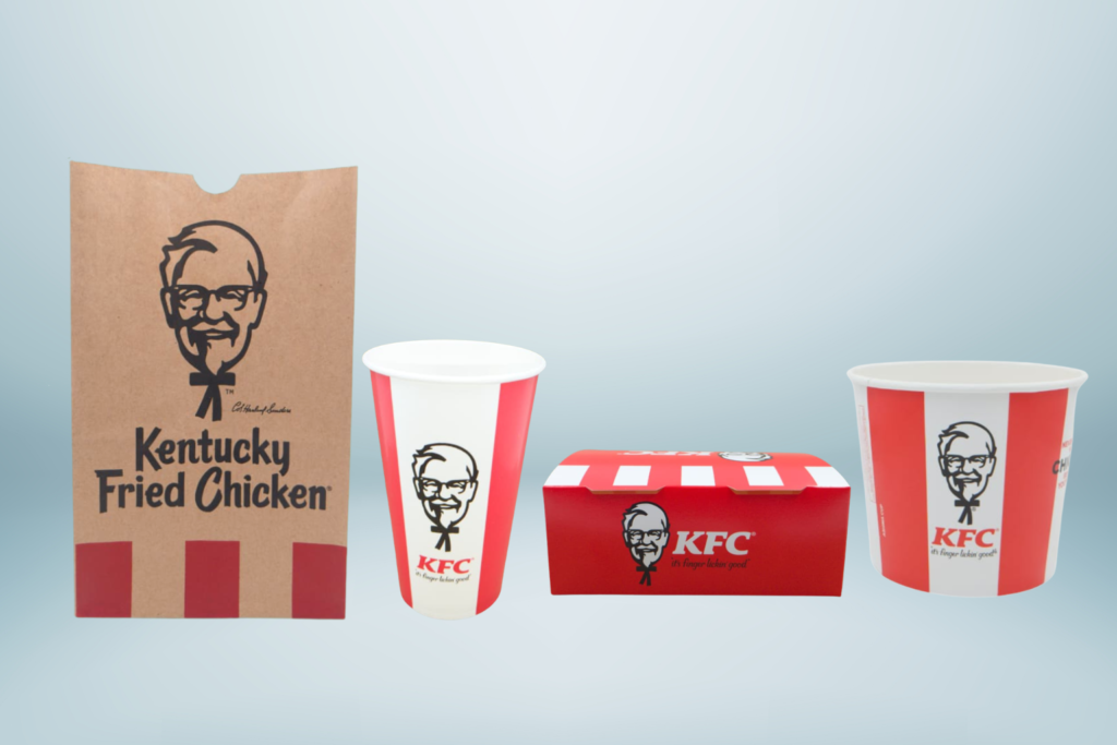 KFC Brand Food Paper Packaging