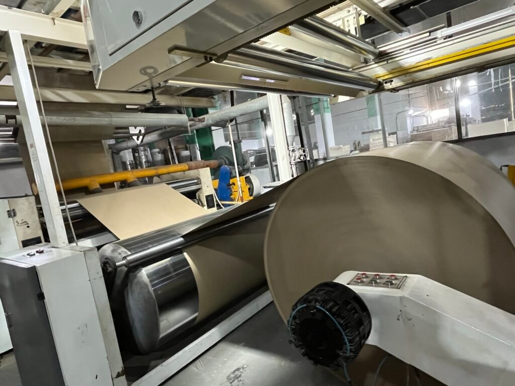 Paper bag manufacturing