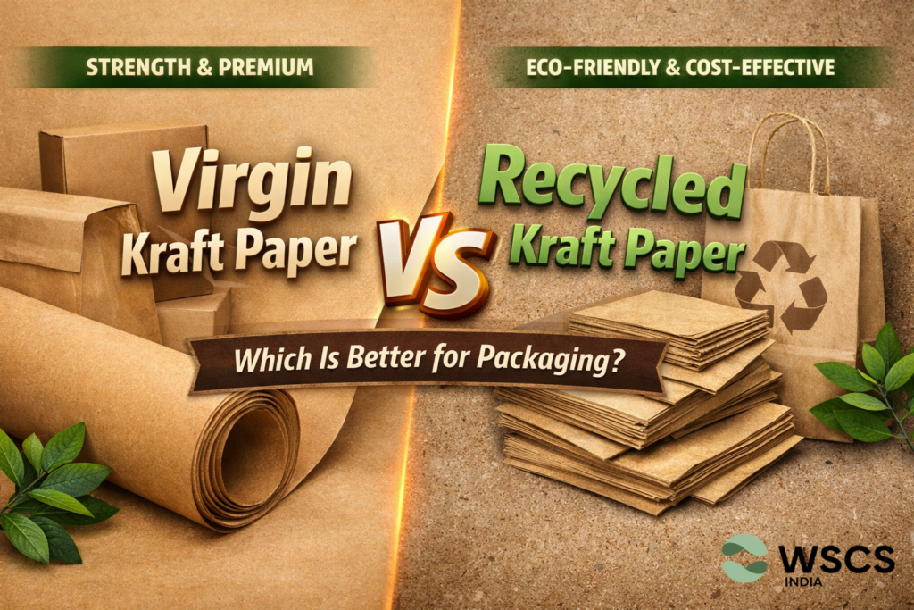 Virgin Vs Recycled kraft paper