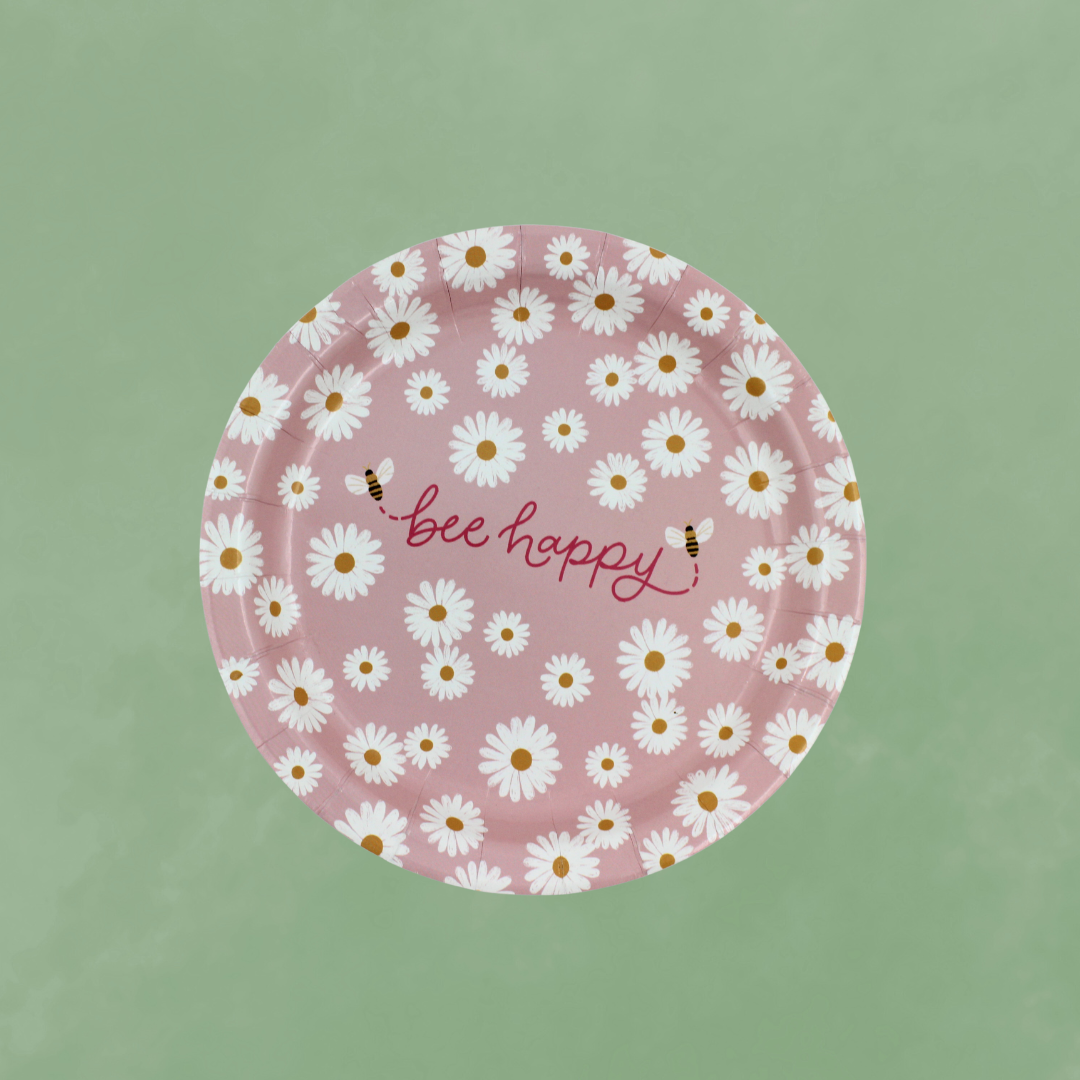Round Paper Plates Printed