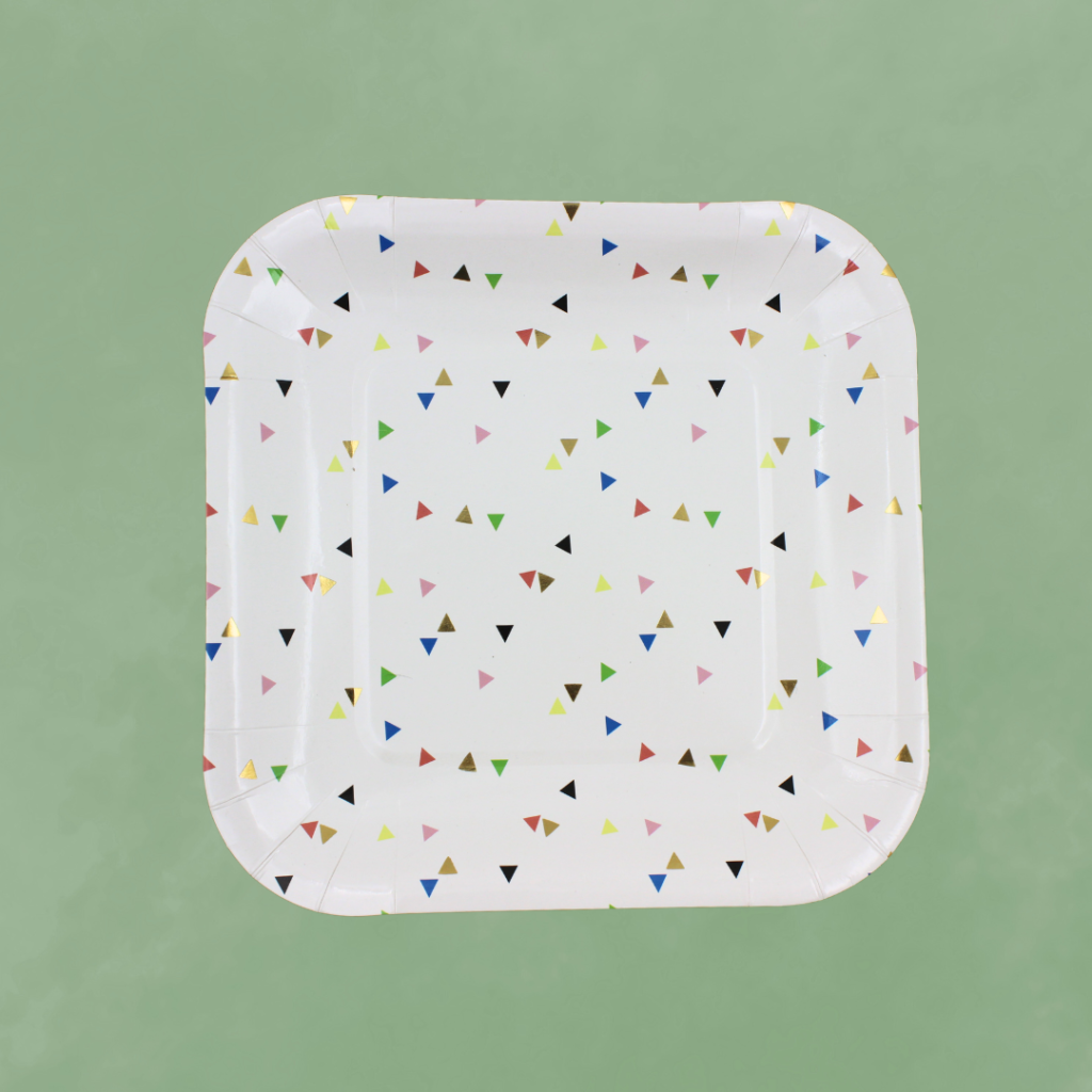 Square Paper Plate