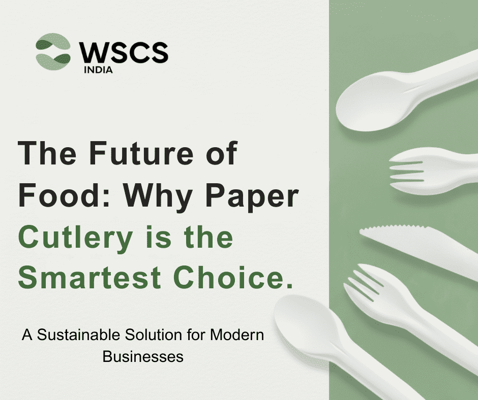 Paper cutlery is the future of food